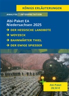 Georg Büchner, Gerhart Hauptmann, Ödön vo Horváth, Ödön von Horváth - Abitur Niedersachsen 2025 EA Deutsch - Paket
