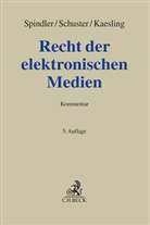 Katharina Kaesling, Katharina Kaesling u a, Fabian Schuster, Gerald Spindler - Recht der elektronischen Medien