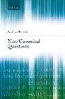 Andreas Trotzke, Andreas (Professor Trotzke, Trotzke Andreas - Non-Canonical Questions