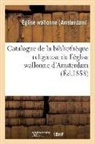 Sans Auteur - Catalogue de la bibliotheque