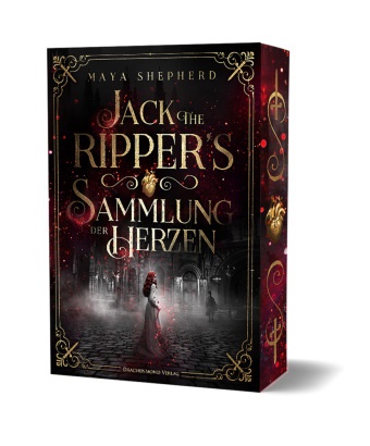 Maya Shepherd - Jack the Ripper`s Sammlung der Herzen Historische Dark Fantasy im viktorianischen London | mit Farbschnitt-Garantie