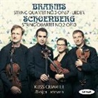Johannes Brahms, Arnold Schönberg - Streichquartett Nr. 3 Op. 67/Sommerabend/Mondenschein/Streichquartett Nr. 2 Op. 10, 1 Audio-CD (Audio book)