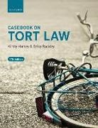 Horsey, Rackley, Kirsty Horsey, Kirsty (Professor of Law Horsey, Kirsty (Reader in Law Horsey, Erika Rackley - Casebook on Tort Law