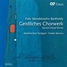 Felix Mendelssohn Bartholdy, Felix Mendelssohn-Bartholdy - Geistliches Chorwerk, 10 Audio-CDs (Audiolibro)