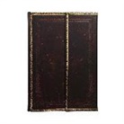 Paperblanks - Black Moroccan Grande Unlined Hardcover Journal, 128pg, 120GSM by Paperblanks (Old Leather Collection)