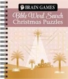 Brain Games, Publications International Ltd - Brain Games - Bible Word Search Christmas Puzzles