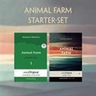 George Orwell, EasyOriginal Verlag, Ilya Frank - Animal Farm / Farm der Tiere (mit 2 MP3 Audio-CDs) - Starter-Set, m. 2 Audio-CD, m. 2 Audio, m. 2 Audio, 2 Teile