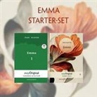 Jane Austen, EasyOriginal Verlag, Ilya Frank - Emma - Starter-Set (mit 3 MP3 Audio-CDs), m. 3 Audio-CD, m. 2 Audio, m. 2 Audio, 2 Teile
