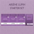 Maurice Leblanc, EasyOriginal Verlag, Ilya Frank - Arsène Lupin, gentleman-cambrioleur (mit 4 MP3 Audio-CDs) - Starter-Set, m. 4 Audio-CD, m. 4 Audio, m. 4 Audio, 4 Teile
