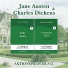 Jane Austen, Charles Dickens, EasyOriginal Verlag, Ilya Frank - Jane Austen & Charles Dickens Hardcover (Bücher + 2 MP3 Audio-CDs) - Lesemethode von Ilya Frank, m. 2 Audio-CD, m. 2 Audio, m. 2 Audio, 2 Teile