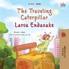 Kidkiddos Books, Rayne Coshav - The Traveling Caterpillar (English Albanian Bilingual Book for Kids)