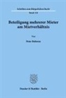 Peter Behrens - Beteiligung mehrerer Mieter am Mietverhältnis.