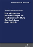 Axel Grimm, Volkmar Herkner, Reiner Schlausch - Entwicklungen und Herausforderungen der beruflichen Fachrichtung Metalltechnik und deren Didaktik