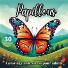 Créatif Factory - Papillons livre de coloriage anti-stress pour adulte