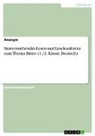 Anonymous - Sinnverstehendes Lesen und Lesekonferenz zum Thema Ritter (1./2. Klasse Deutsch)