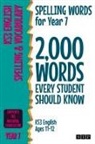 Stp Books - Spelling Words for Year 7