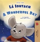 Kidkiddos Books, Sam Sagolski - A Wonderful Day (Irish English Bilingual Book for Kids)