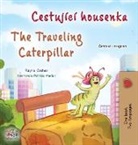 Kidkiddos Books, Rayne Coshav - The Traveling Caterpillar (Czech English Bilingual Book for Kids)