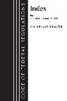 Office of the Federal Register, Office Of The Federal Register (U S, Office Of The Federal Register (U.S.) - Code of Federal Regulations, Index Finding Aids, Revised As of