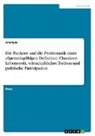 Anonymous - Die Patrizier und die Problematik einer allgemeingültigen Definition. Charakter, Lebenswelt, wirtschaftliches Treiben und politische Partizipation
