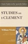 William Wrede, Jacob N. Cerone - Studies on First Clement