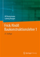 Ulf Hestermann, Ludwig Rongen - Frick/Knöll Baukonstruktionslehre 1
