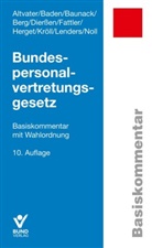 Lothar Altvater, Eberhard Baden, Eberhard (Dr.) Baden, Se Baunack, Sebastia Baunack, Sebastian Baunack... - Bundespersonalvertretungsgesetz