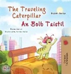 Kidkiddos Books, Rayne Coshav - The Traveling Caterpillar (English Irish Bilingual Book for Kids)
