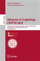 Helena Handschuh, Lysyanskaya, Anna Lysyanskaya - Advances in Cryptology - CRYPTO 2023