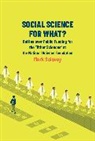 Mark Solovey, Solovey Mark - Social Science for What?