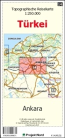 Jens Uwe Mollenhauer - Ankara - Topographische Reisekarte 1:250.000 Türkei (Blatt 14)