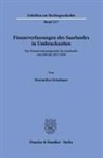 Maximilian Steinhauer - Finanzverfassungen des Saarlandes in Umbruchzeiten.