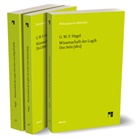 Georg Wilhelm Friedrich Hegel - Hegel: Wissenschaft der Logik. Band 1+2, m. 3 Buch
