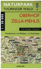 Wanderkarte Oberhof/Zella-Mehlis