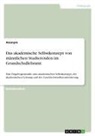 Anonymous - Das akademische Selbstkonzept von männlichen Studierenden im Grundschullehramt