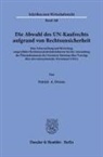 Patrick A Droese, Patrick A. Droese - Die Abwahl des UN-Kaufrechts aufgrund von Rechtsunsicherheit.