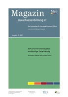 Franz Rauch, Schindler, Julia Schindler - Erwachsenenbildung für nachhaltige Entwicklung