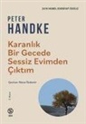 Peter Handke - Karanlik Bir Gecede Sessiz Evimden Ciktim