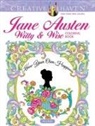 Marty Noble - Creative Haven Jane Austen Witty & Wise Coloring Book