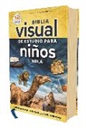 NBLA-Nueva Biblia de Las Américas, Vida - NBLA, Biblia visual de estudio para niños, Tapa dura, Interior a cuatro colores, Comfort Print