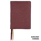 Steadfast Bibles - Lsb Giant Print Reference Edition, Paste-Down Burgundy Cowhide