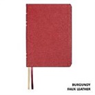 Steadfast Bibles - Lsb Giant Print Reference Edition, Paste-Down Burgundy Faux Leather Indexed