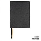 Steadfast Bibles - Lsb Giant Print Reference Edition, Paste-Down Black Cowhide Indexed