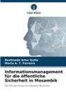 Marta A T Ferreira, Marta A. T. Ferreira, Destinado Artur Guite - Informationsmanagement für die öffentliche Sicherheit in Mosambik
