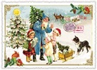 Postkarte. Sweet Memories. Christmas / blanko