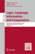 Ruy J. G. B. De Queiroz, Ruy J.G.B. de Queiroz, Helle Hvid Hansen, Ruy J G B de Queiroz, Andre Scedrov - Logic, Language, Information, and Computation