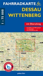 Lutz Gebhardt - Fahrradkarte Dessau, Wittenberg