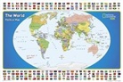 National Geographic Maps - National Geographic World for Kids Wall Map - Laminated (Poster Size: 36 X 24 In)