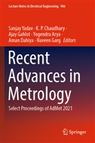 Yogendra Arya, K. P. Chaudhary, K.P. Chaudhary, Aman Dahiya, Ajay Gahlot, Ajay Gahlot et al... - Recent Advances in Metrology