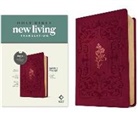 Tyndale - NLT Giant Print Bible, Filament-Enabled Edition (Leatherlike, Cranberry Flourish, Red Letter)